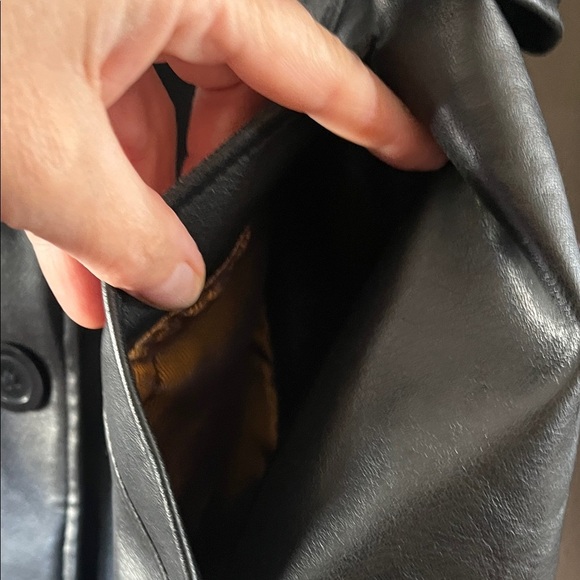 Ricki's Sleek Pleather Black Jacket - Picture 6 of 9